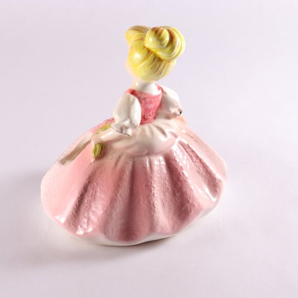 Lego Japan Girl Figurine Pink Dress Bouquet Lipstick Holder 3 Slots With Sticker - Picture 6 of 9